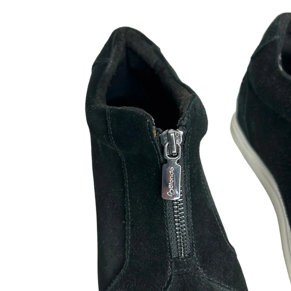 BLONDO Glenda Suede Platform Sneaker Bootie Sz 9 Black Waterproof - Picture 5 of 15